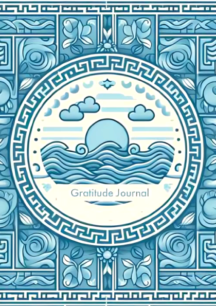 Gratitude journal for adults cover